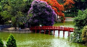Cầu Thê Húc - Biểu tượng nét đẹp văn hóa người Hà  Nội
