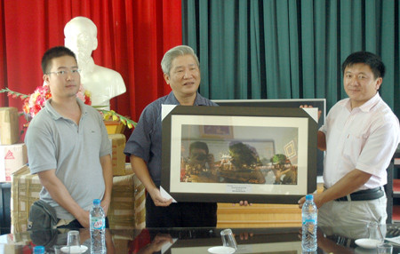Hội Nhà  báo Hà  Nội đi công tác tại Mù Cang Chải