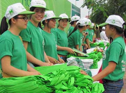 Hà  Nội: Ngà y chủ nhật không túi Nylon