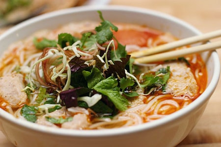 Bún cá rô đồng 