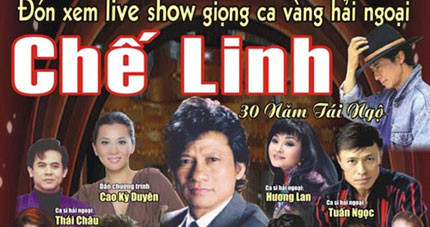 Cty tổ chức liveshow Chế Linh thách thức luật pháp 