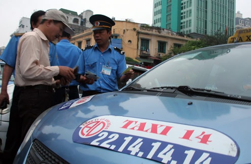 Thêm hãng taxi bị đình chỉ hoạt động tại Hà  Nội