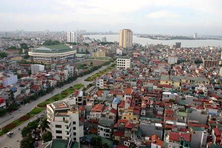 Hà  Nội: Giá đất đô thị cao nhất 29,2 triệu/m2