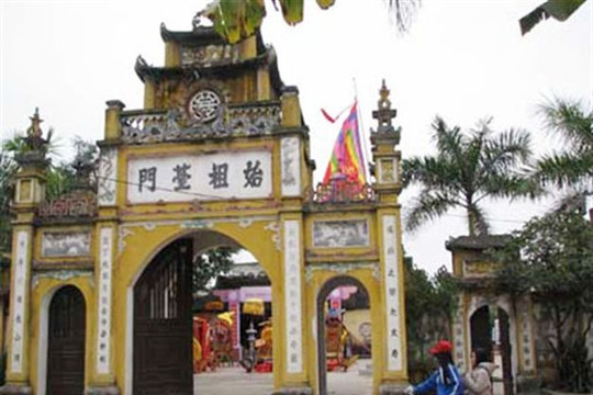 Đền Kinh Dương Vương - nơi thờ vị vua đầu tiên của đất nước