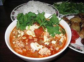 Bún riêu tôm  