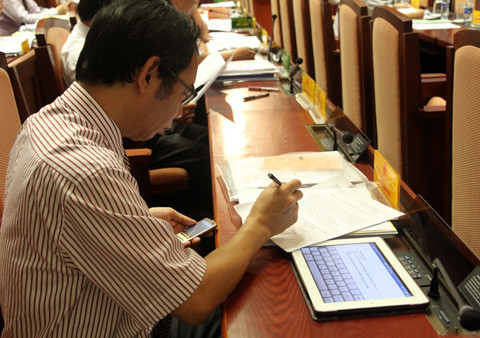 Hà  Nội trang bị iPad cho đại biểu HĐND