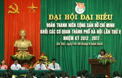 Đoà n Thanh niên khối các cơ quan TP Hà  Nội đoà n kết, sáng tạo, xung kích...