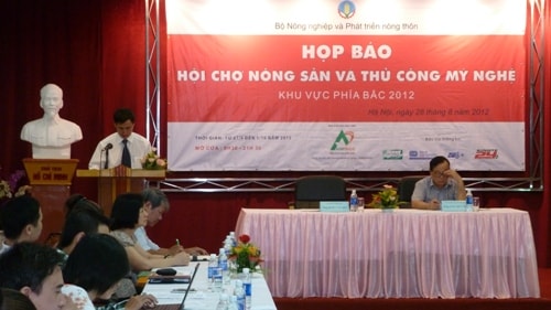 Sắp diễn ra Hội chợ Nông sản và  Thủ công mử¹ nghệ khu vực phía Bắc 2012