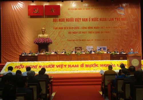 Khai mạc Hội nghị người Việt Nam ở nước ngoà i lần thứ hai 