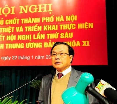 Hà  Nội: Học tập, quán triệt và  triển khai Nghị quyết Hội nghị TÆ¯ 6 khóa XI