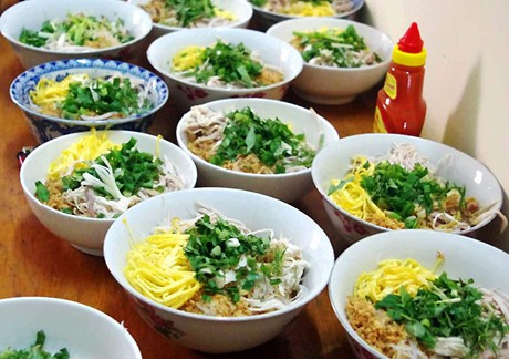 Thuyết ngũ hà nh trong Bún thang Hà  Nội 