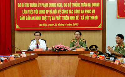 Nỗ lực phấn đấu vì sự phát triển mọi mặt của Thủ đô Hà  Nội