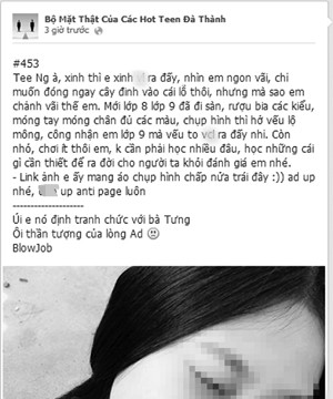 Bị bêu xấu trên Facebook, nữ sinh xinh đẹp tự tử­