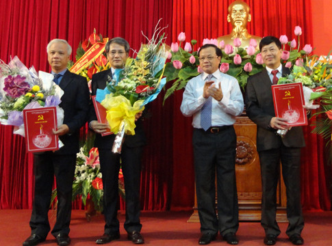 Đồng chí Nguyễn Quang Huy giữ chức Trưởng Ban Nội chính Thà nh ủy Hà  Nội