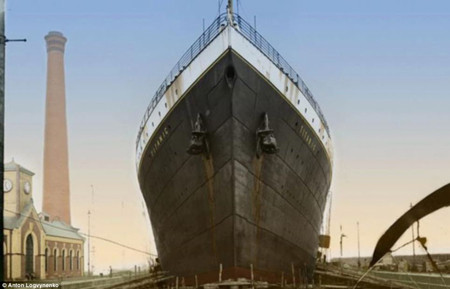 Hình ảnh Titanic trước ngà y định mệnh 
