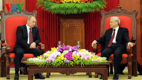 Toà n cảnh chuyến thăm Việt Nam của Tổng thống Nga Putin