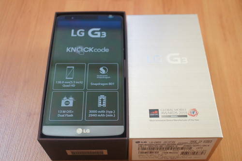 'Mở hộp' smartphone LG G3