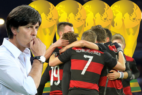 CK World Cup 2014: Quy luật 4/24 gọi tên ĐT Đức!?