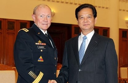Thủ tướng tiếp Chủ tịch Hội đồng Tham mưu trưởng Liên quân Hoa Kử³