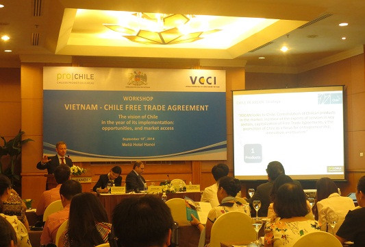 Hiện thực hóa FTA để thúc đẩy quan hệ thương mại giữa Việt Nam -Chile
