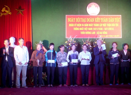 Huyện Thạch Thất, Hà  Nội: Thực hiện tốt công tác đại đoà n kết từ khu dân cư