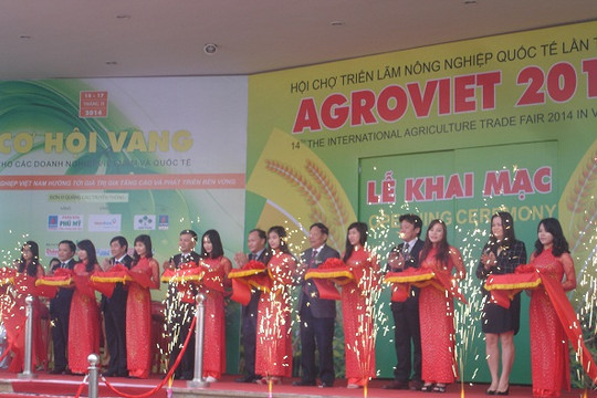Khai mạc Hội chợ triển lãm Nông nghiệp Quốc tế lần thứ 14 “ AgroViet 2014