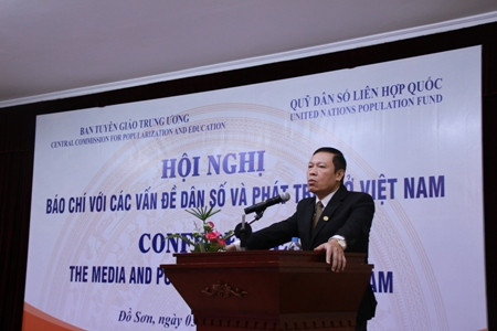 Hội nghị các vấn đử dân số và  phát triển ở Việt Nam