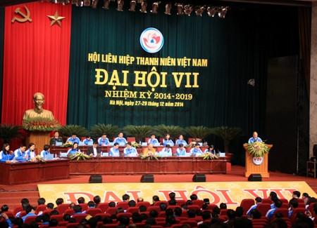 Khai mạc Đại hội Hội liên hiệp thanh niên Việt Nam lần thứ VII 