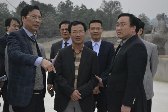 Phó Thủ tướng Hoà ng Trung Hải thăm dự án công viên An Lạc