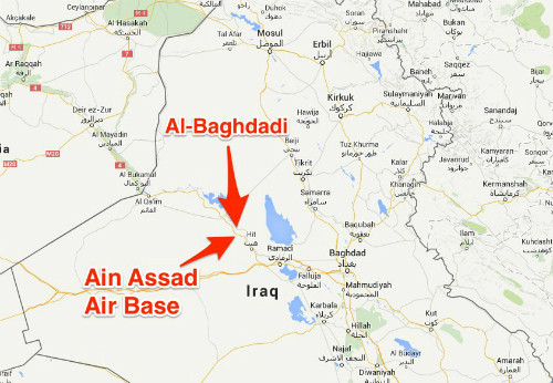 IS chiếm thị trấn phía tây Iraq