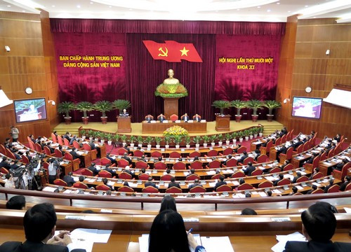 Khai mạc trọng thể Hội nghị lần thứ 11 Ban Chấp hà nh Trung ương Đảng khóa XI 
