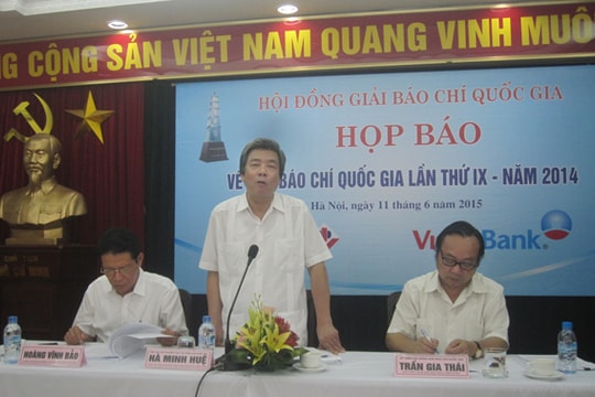 1.460 tác phẩm tham dự Giải báo chí Quốc gia lần thứ IX-2014