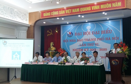 Nhà  báo Hồ Quang Lợi được bầu là m Chủ tịch Hội Nhà  báo TP Hà  Nội