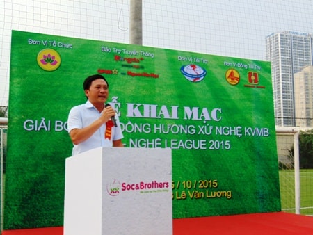 Khai mạc Giải bóng đá Xứ Nghệ lần thứ IV - Nghệ League 2015