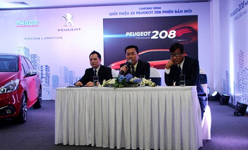 Thaco ra mắt Peugeot 208 mới và  công bố chương trình ưu đãi giáng sinh và  năm mới