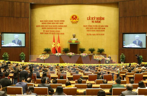 Diễn văn của Tổng bí thư Nguyễn Phú Trọng tại Lễ kỷ niệm 70 năm Quốc hội