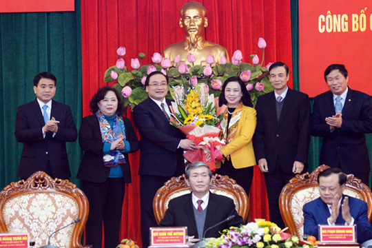 Bộ Chính trị phân công đồng chí Hoà ng Trung Hải - Ủy viên Bộ Chính trị là m Bí thư Thà nh ủy Hà  Nội