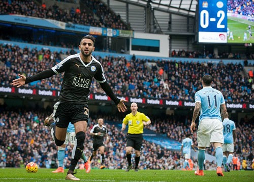 Cận cảnh Leicester City nhấn chìm Man City trên sân Etihad