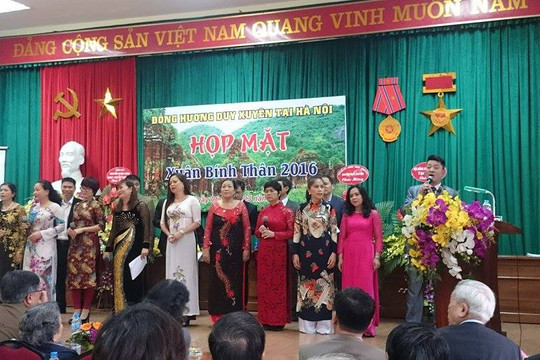 Đồng hương Duy Xuyên tại Hà  Nội họp mặt đầu xuân