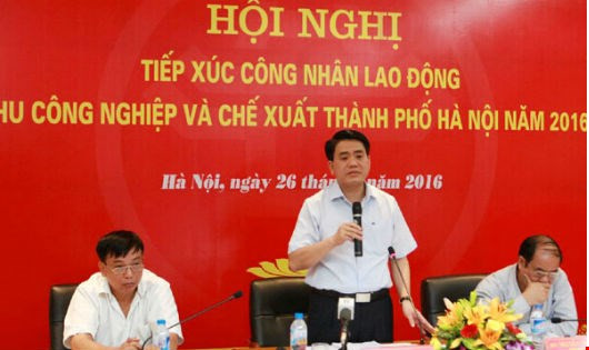 Hà  Nội: Chủ tịch Nguyễn Đức Chung công khai số điện thoại cá nhân