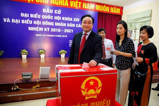 Hà  Nội:  Bí thư Hoà ng Trung Hải trúng cử­ đại biểu Quốc hội với số phiếu cao nhất