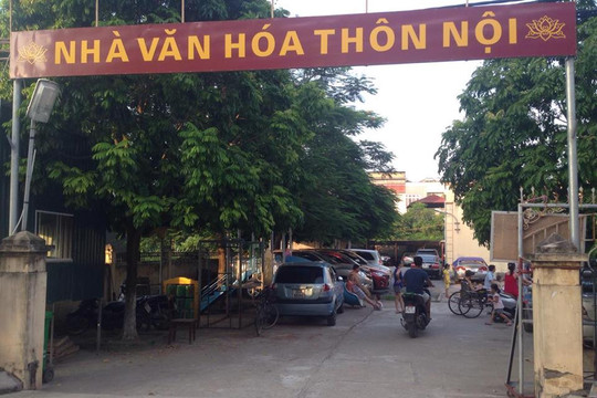 Xã Thanh Liệt (Hà  Nội): Xẻ thịt hà ng loạt nhà  văn hóa, sân ủy ban thà nh bãi trông xe