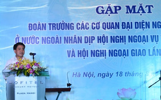 Hà  Nội và  Bộ Ngoại giao tăng cường hợp tác thúc đẩy Thủ đô phát triển