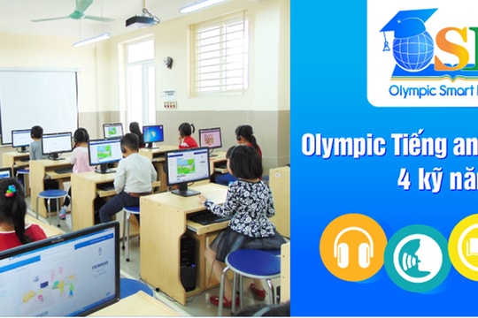 Khởi động cuộc thi trực tuyến Olympic Tiếng Anh thông minh 2016 - 2017