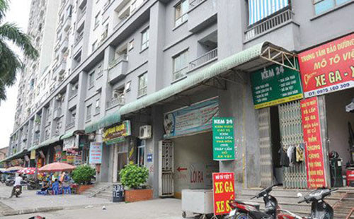 Hà  Nội: Không được kinh doanh tại căn hộ chung cư