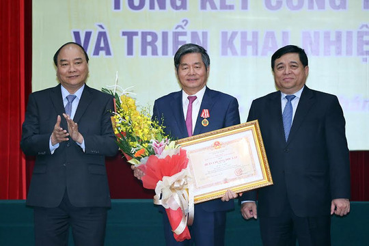 Thủ tướng Nguyễn Xuân Phúc  dự Hội nghị tổng kết Bộ KH&ĐT