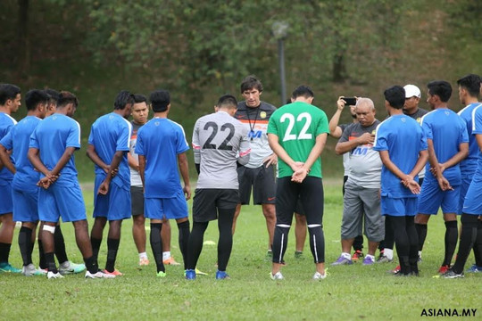U23 Malaysia chốt danh sách trận giao hữu với U23 Việt Nam ngà y 7/2 tới