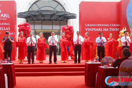 Phó Thủ tướng Vương Đình Huệ dự lễ khai trương Vinpearl Cửa Sót