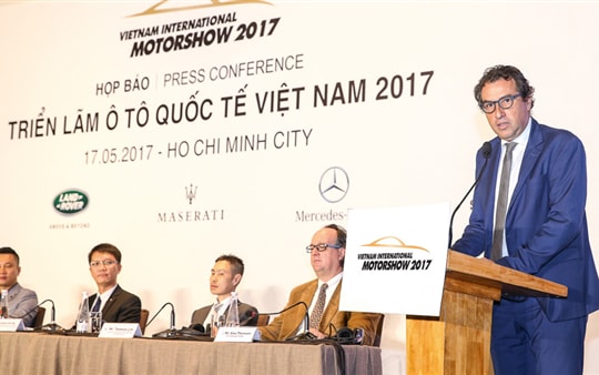 Triển lãm ô tô Quốc tế lớn nhất Việt Nam 2017 chốt ngày khai mạc