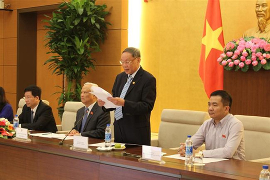 Phó Chủ tịch Quốc hội Uông Chu Lưu  gặp mặt Ban Tổ chức Chương trình "Khúc quân hành" lần thứ III